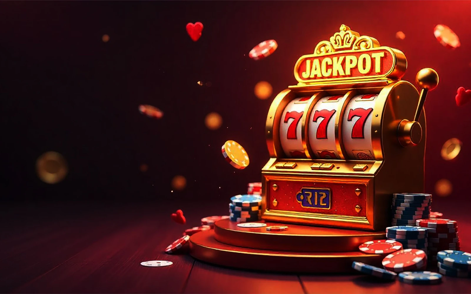 Antarmuka slot mobile dengan reel dan panel fitur permainan